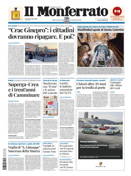 Il Monferrato - Edizione 22 del 21/03/2023